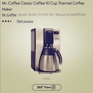 Mr. Coffee coffee maker